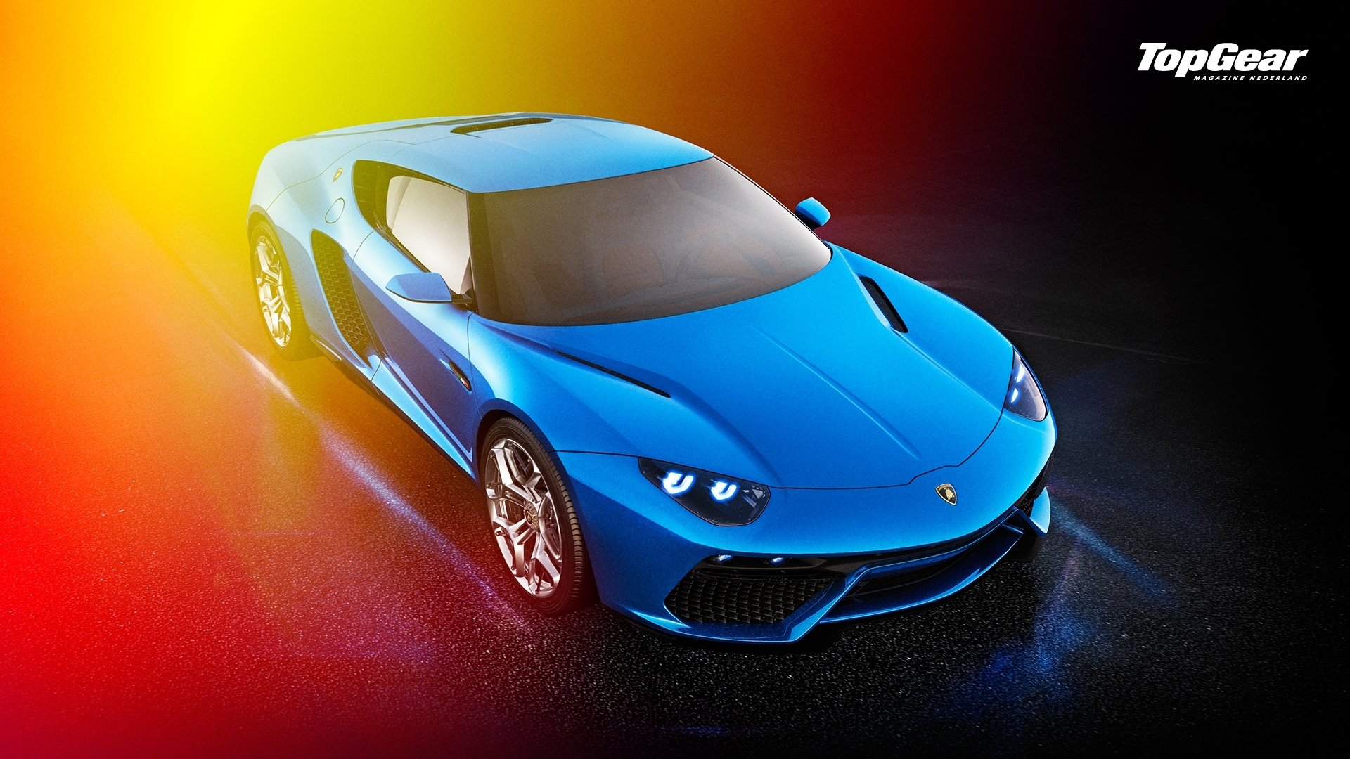 lamborghini asterion lpi 910-4 front blue top gear