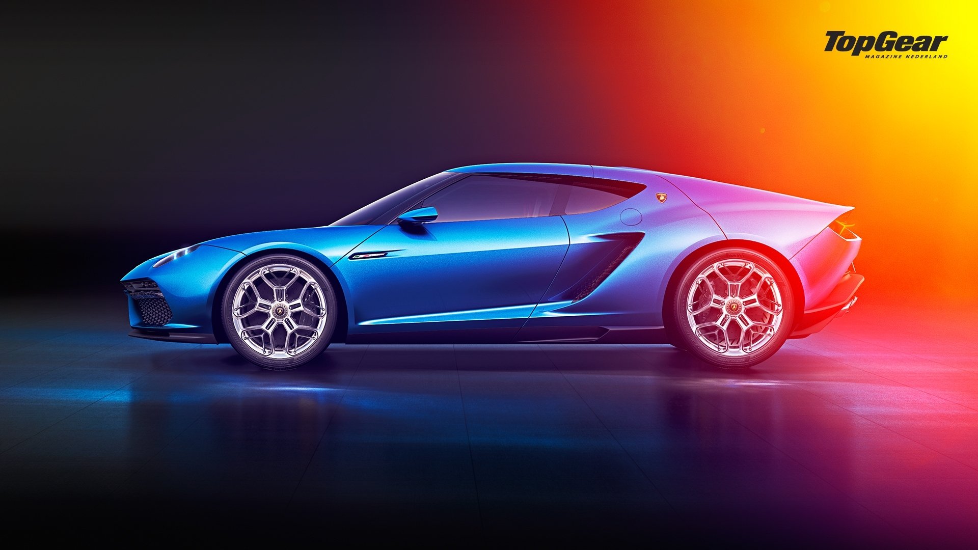 lamborghini asterion fian 910-4 côté bleu top gear