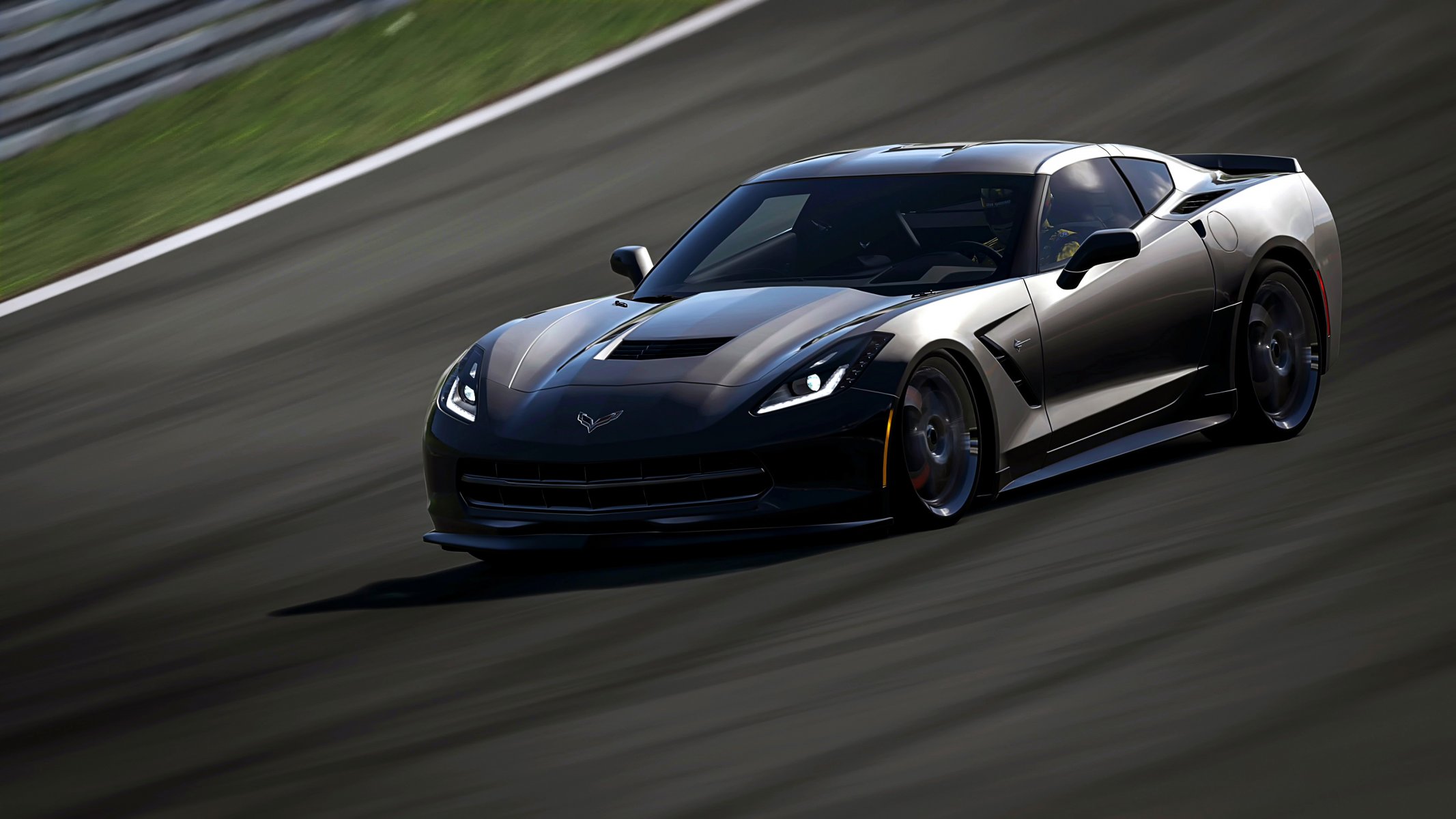 chevrolet corvette due posti trazione posteriore auto sportiva