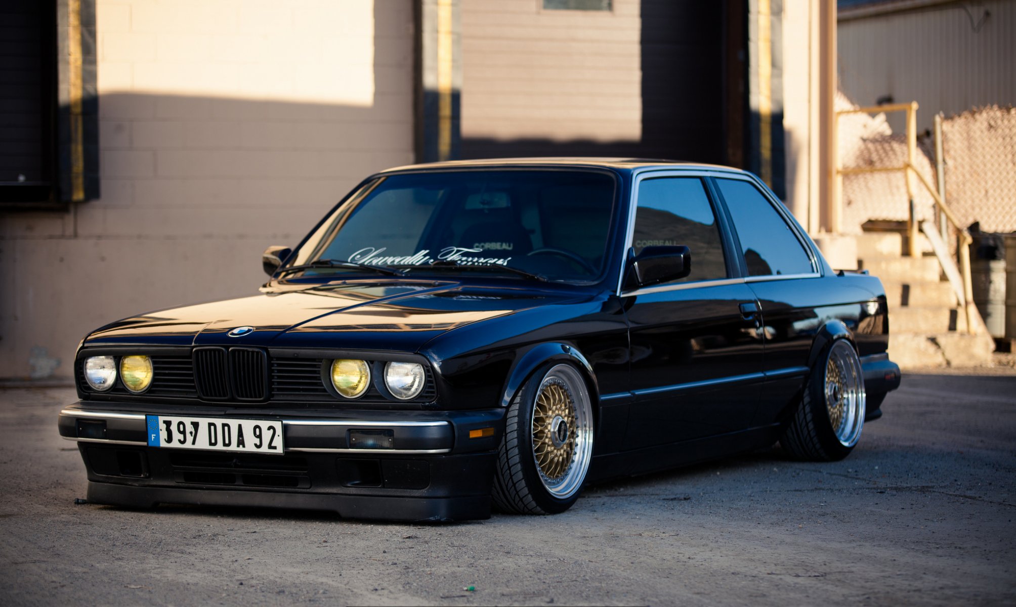 bmw e30 325si noir bmw