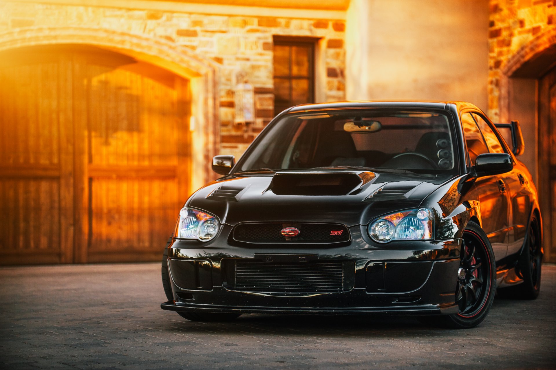 ubaru impreza wrx sti auto hq hintergrundbilder