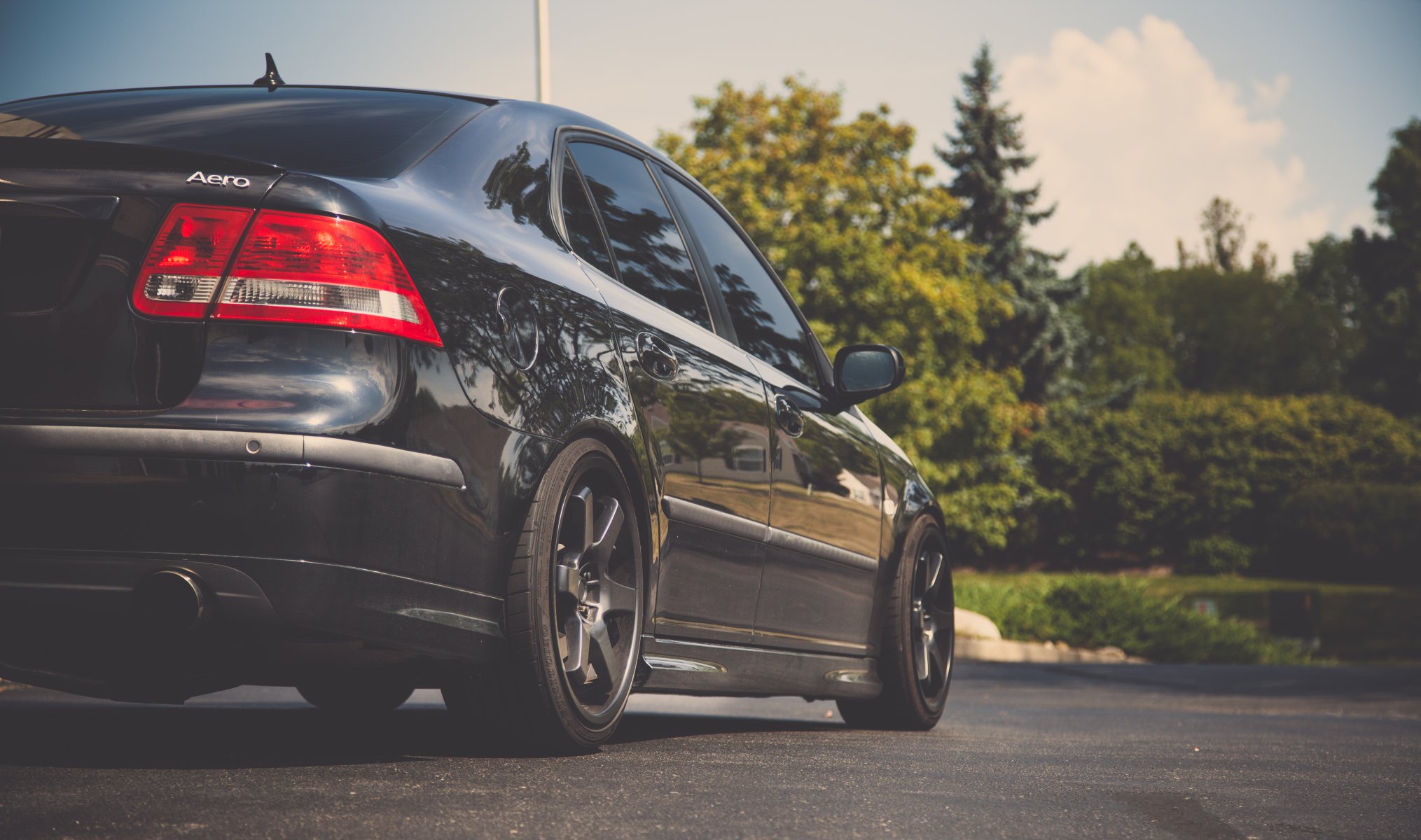 aab 9-3 aero 2.8 v6 saab aero nero