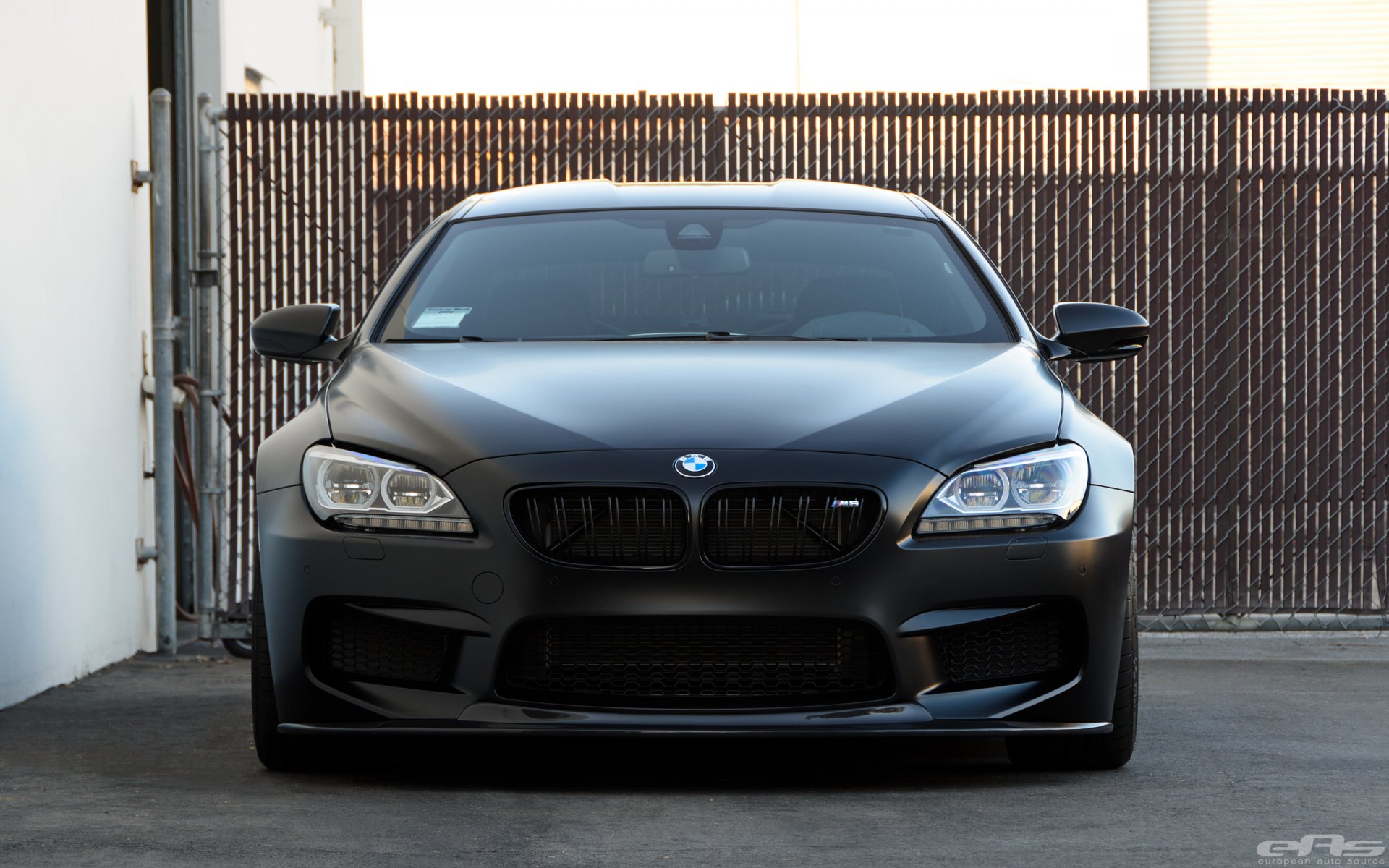 congelato nero bmw m6 gran coupé opaco