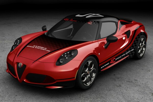 Supercar voiture Alfa Romeo sport