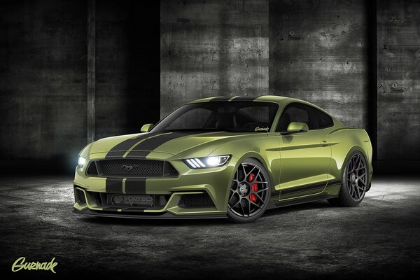 A green Ford is every man s dream