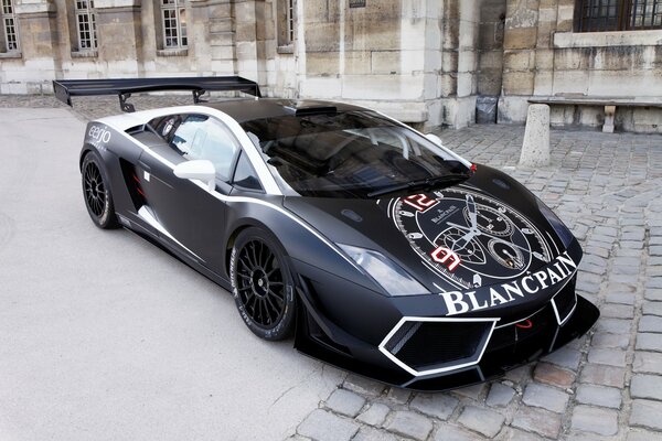 Lamborghini Gallardo nero opaco