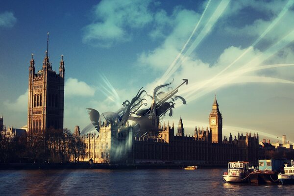 Big Ben in London. England