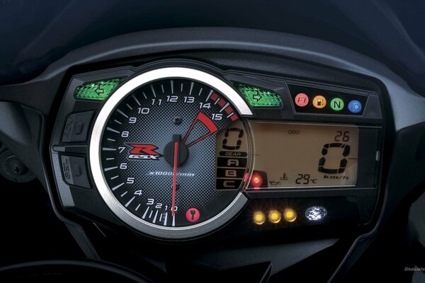 Suzuki gsr-r motorcycle Speedometer