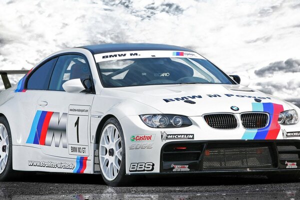 Coche de carreras marca BMW