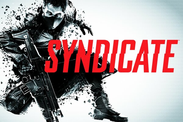 Syndicate guerrier avec des armes