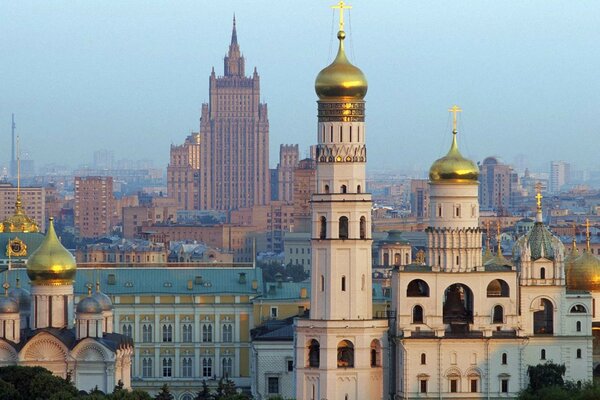 Beautiful landscape in Moscow