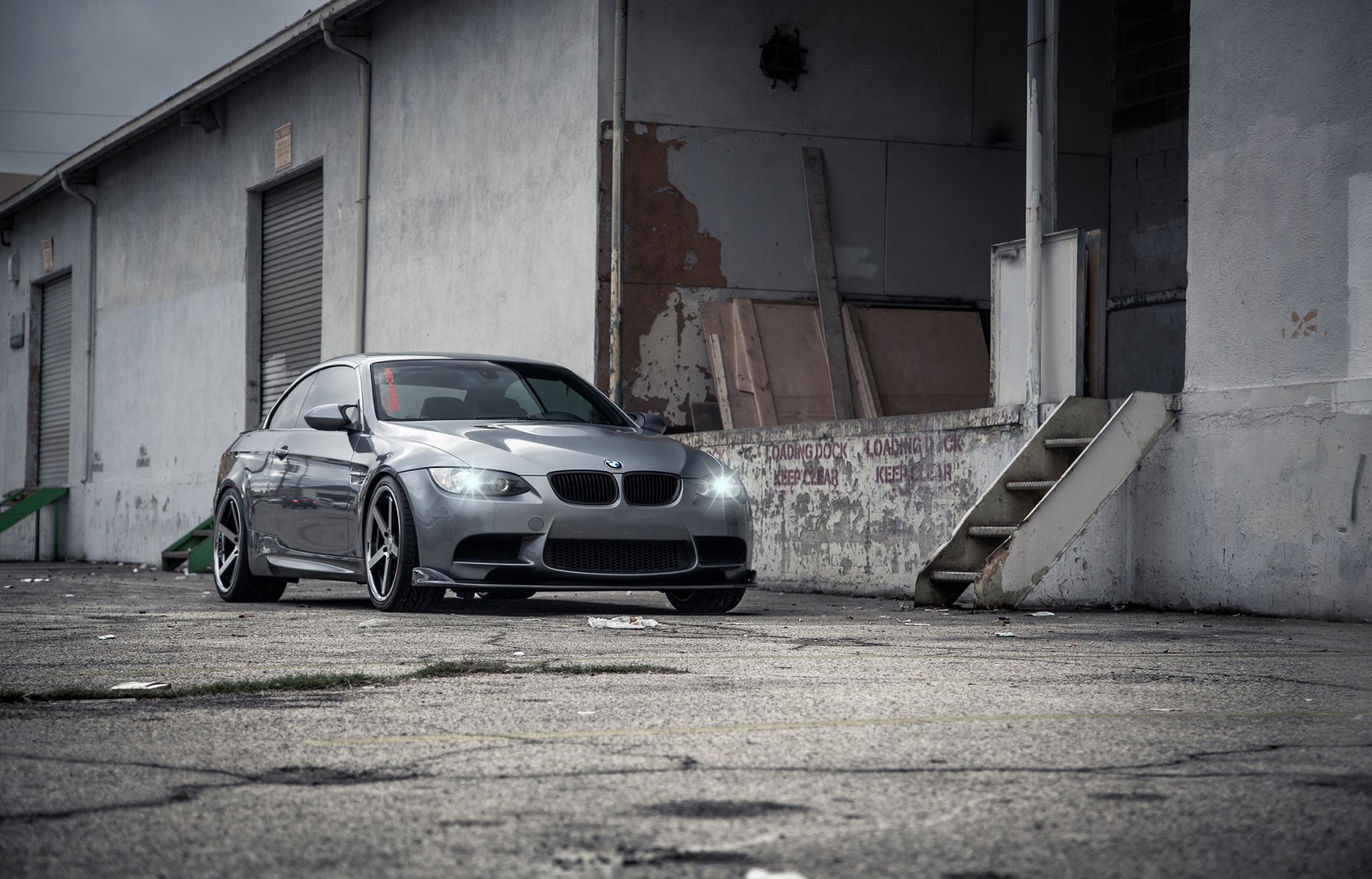 bmw e93 m3 stance light vossen