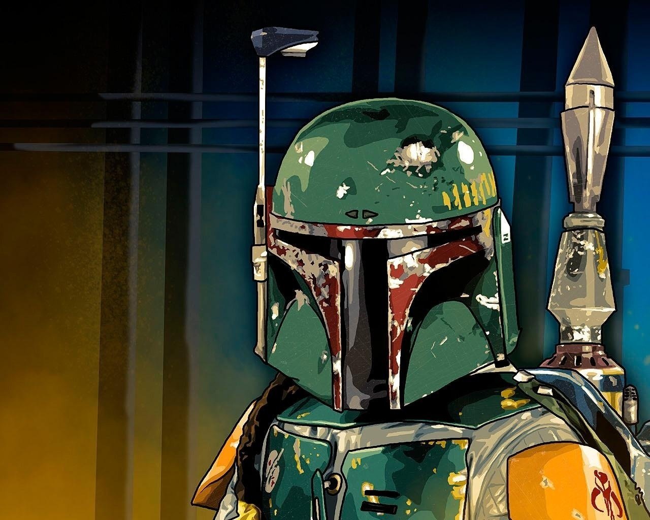 boba fett star wars mercenario dibujos