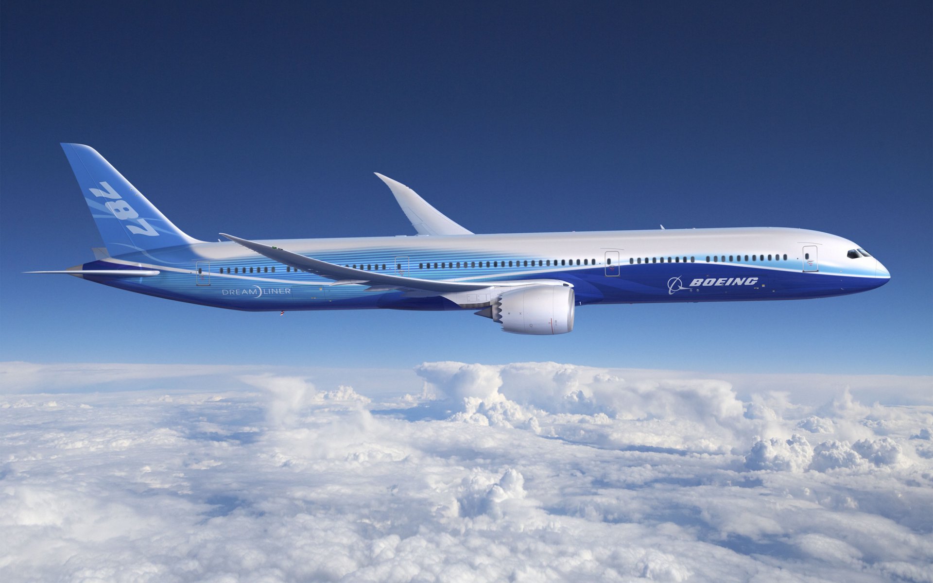 dreamline boeing 787 авиация небо облака самолеты гражданская авиация