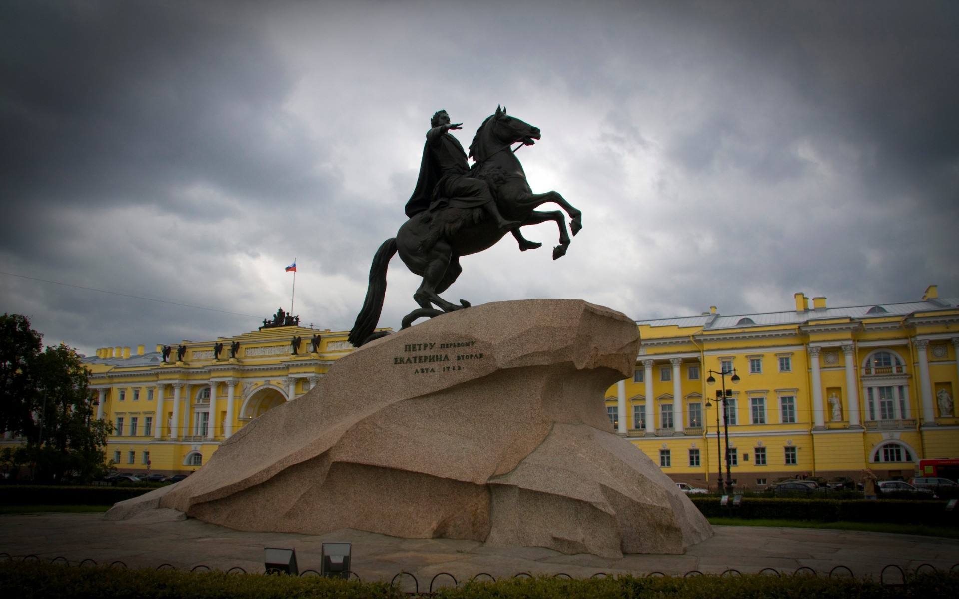 monument peter the bronze horseman St. petersburg St. Petersburg