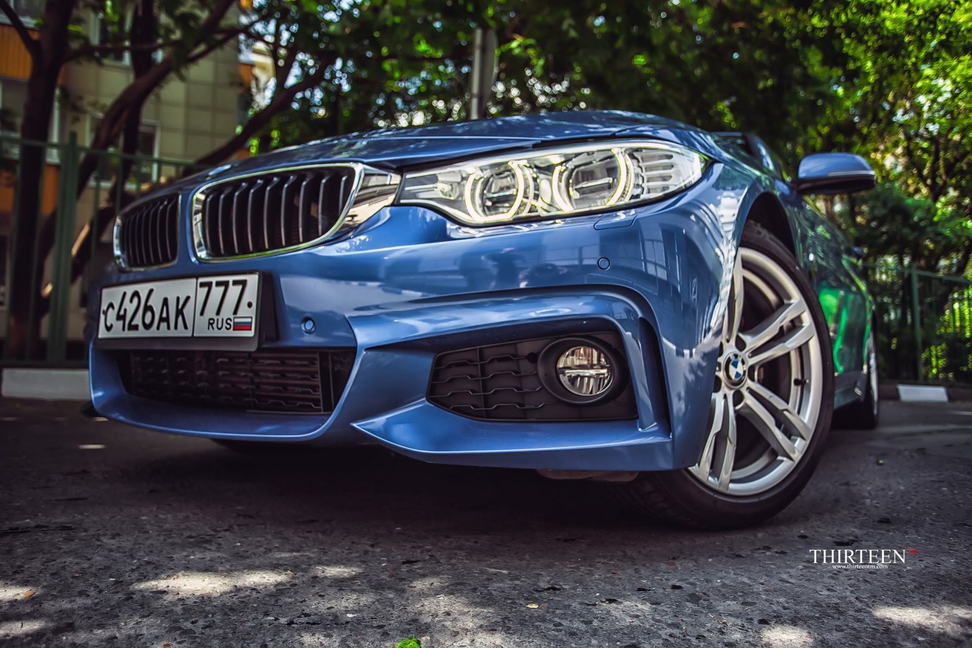 trece fotografía fotógrafo auto coche bmw parachoques