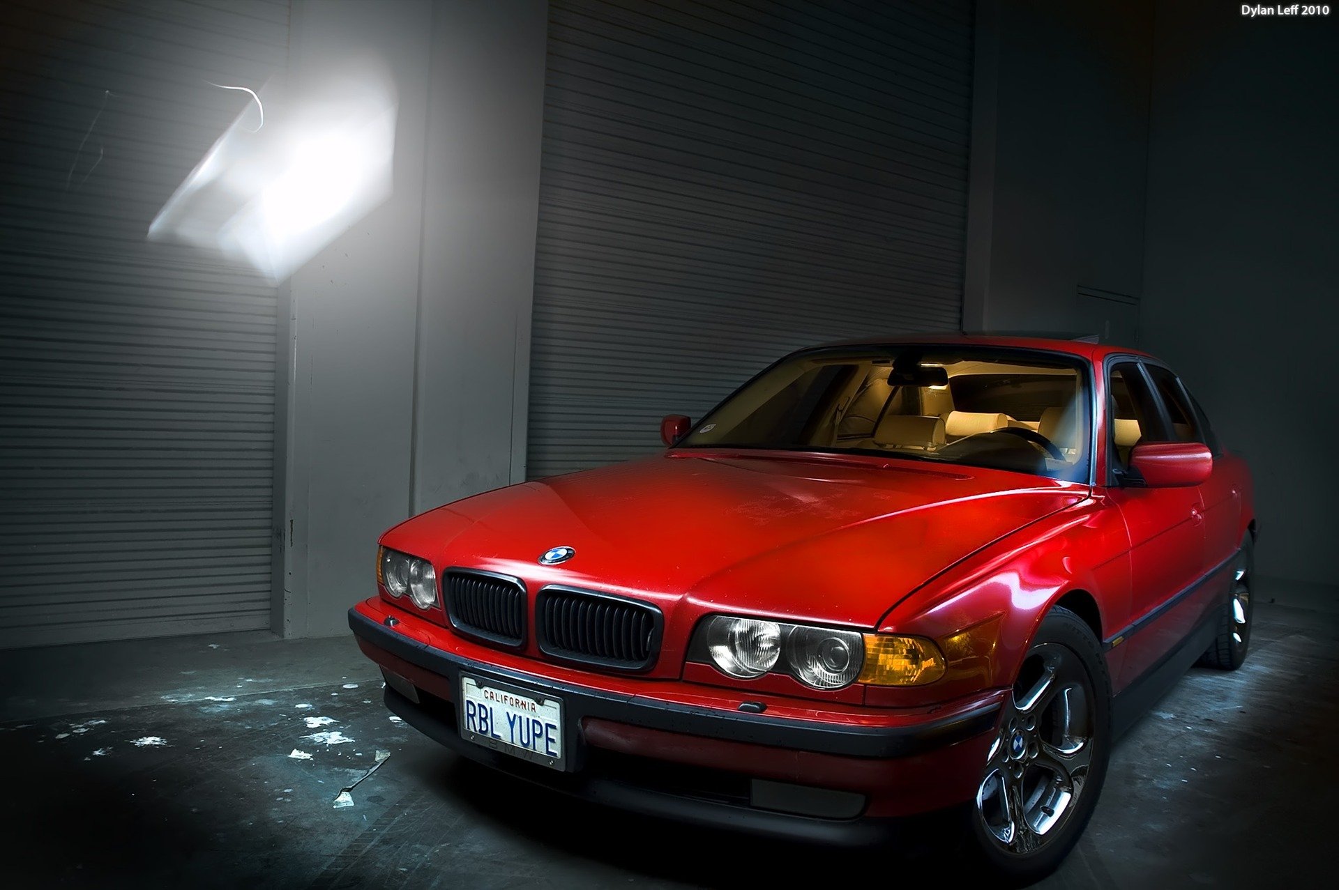 bmw 740 e38 boomer seven red