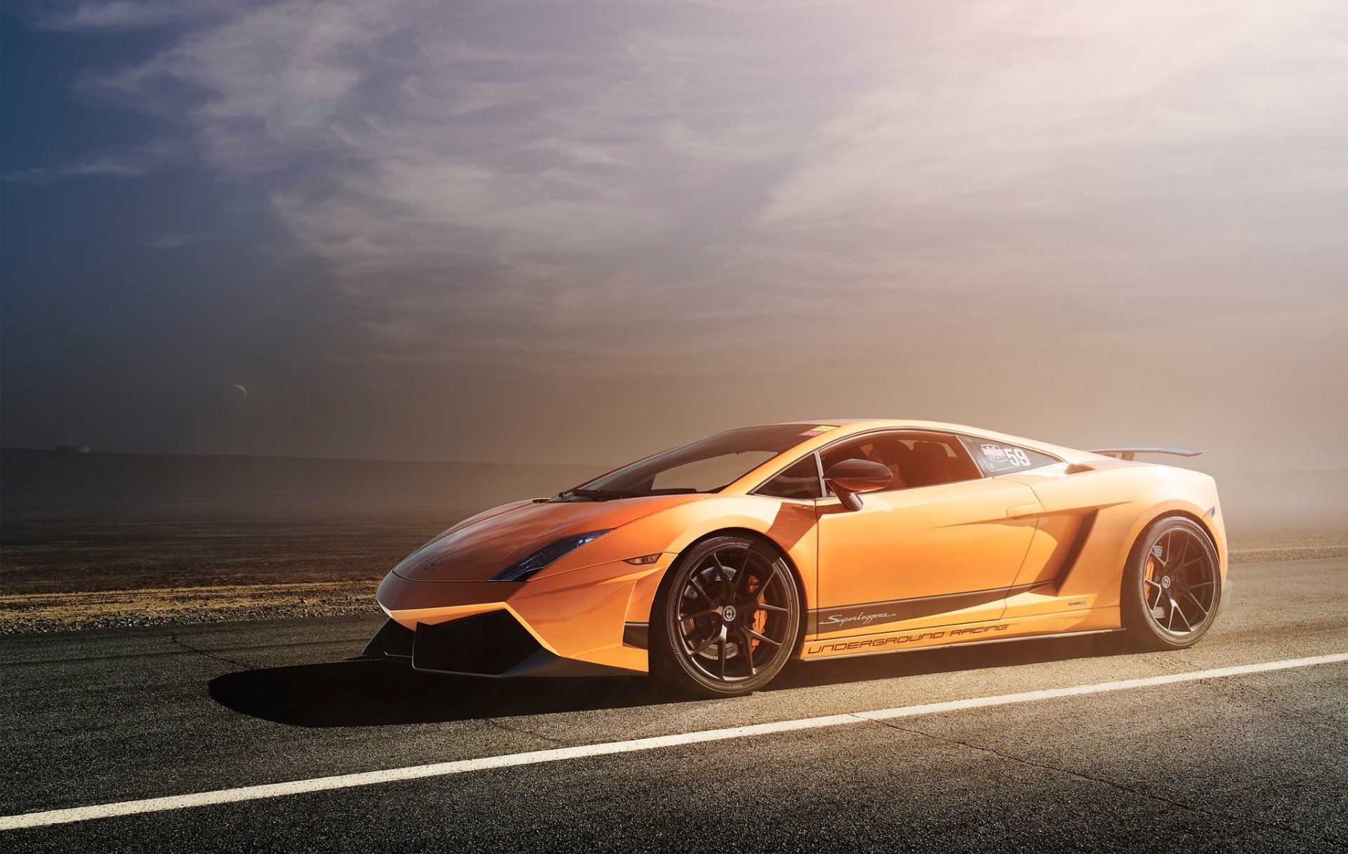 lamborghini gallardo superleggera оранжевый