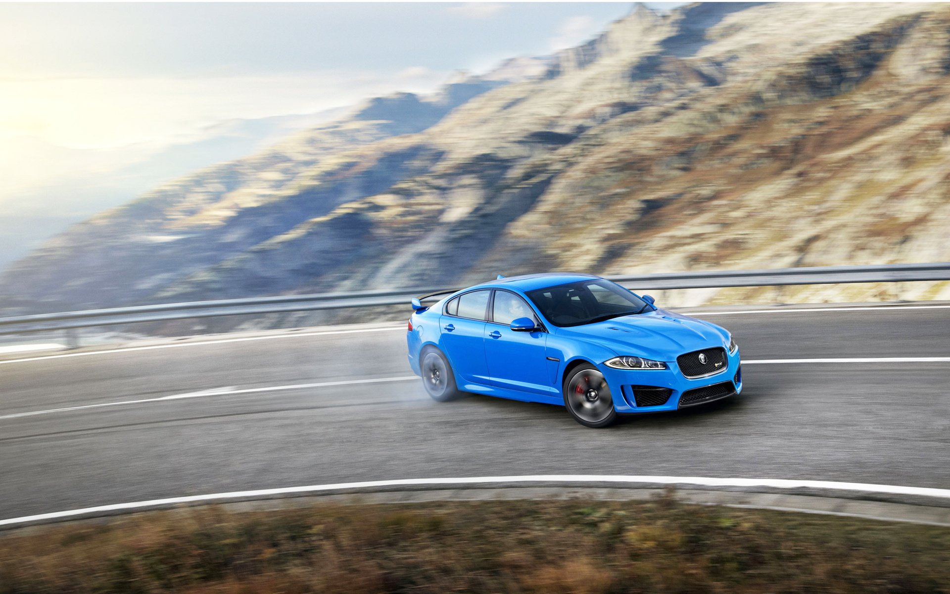 jaguar xfr-s дрейф