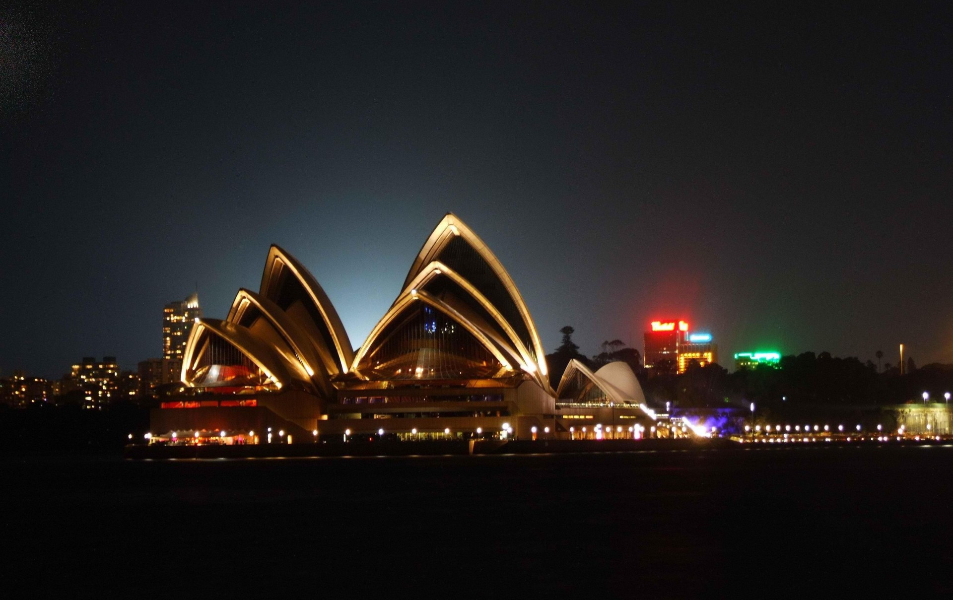 australia ópera noche