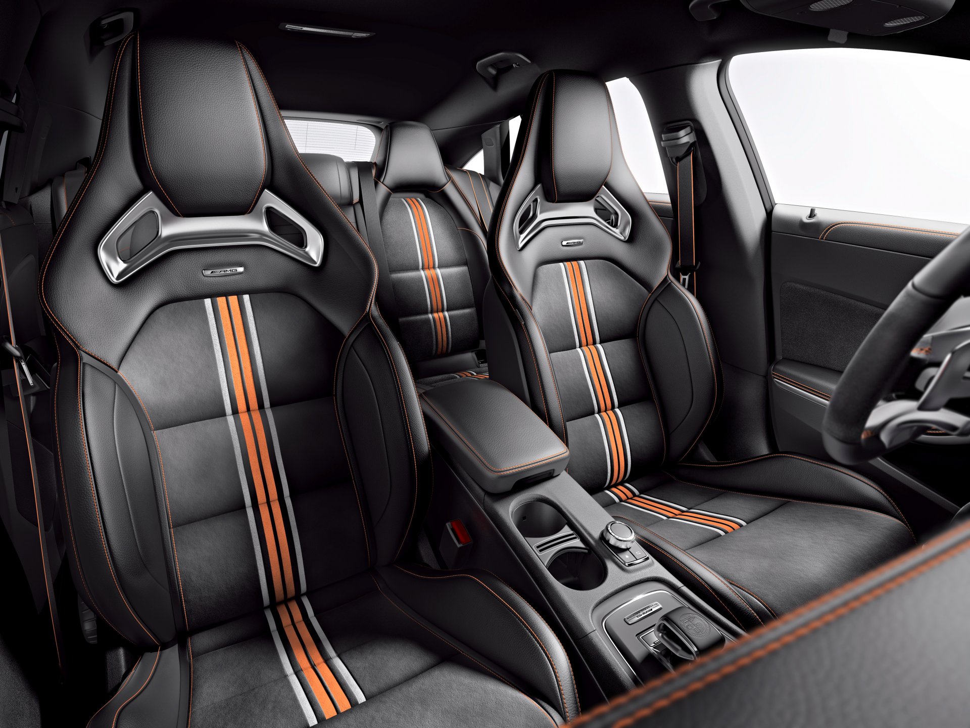 2015 mercedes amg cla 45 shooting brake orange art x117 mercedes amg