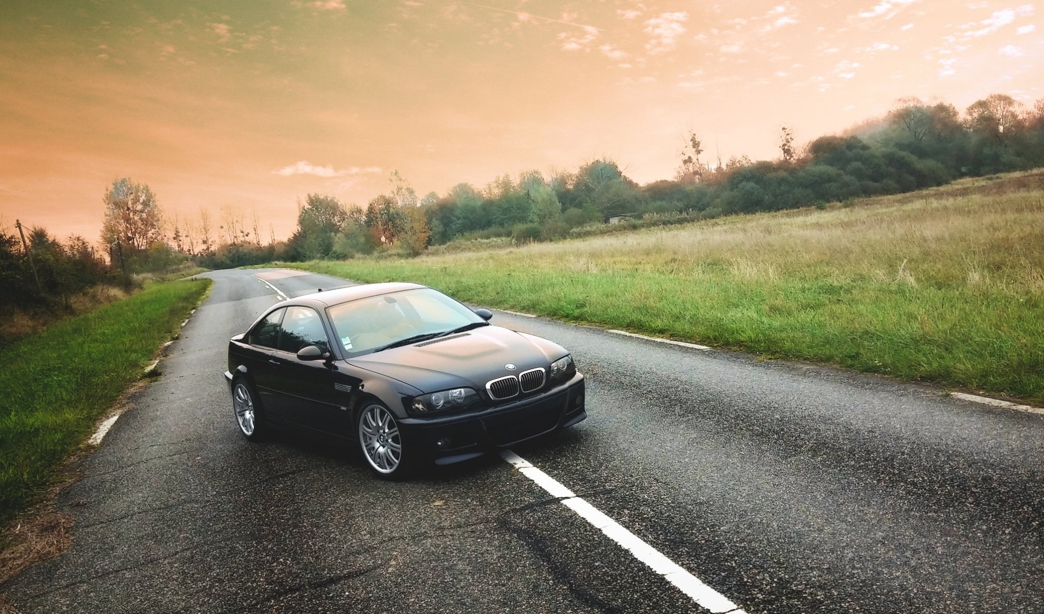 bmw m3 e46 road bmw