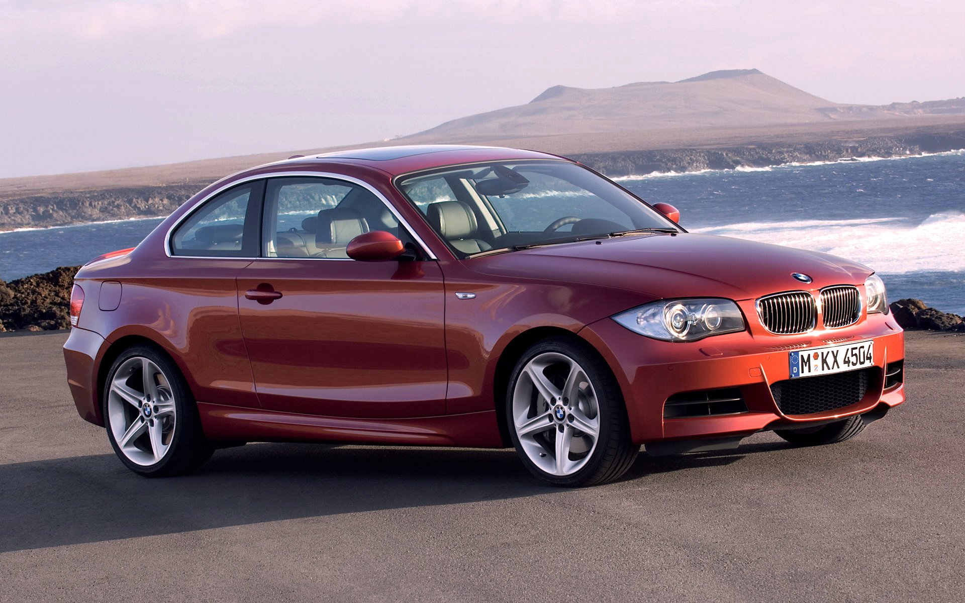 bmw auto naranja coupe coche boomer bmw