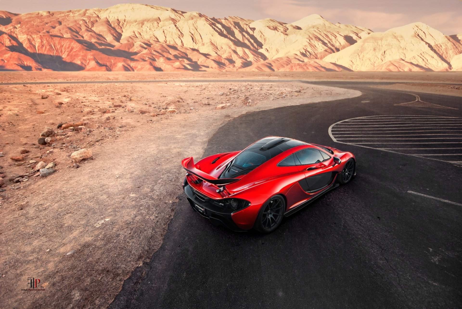 mclaren p1 exótico hipercoche naranja superdeportivo volcán muerte valle arena extra tierra trasero popular ver