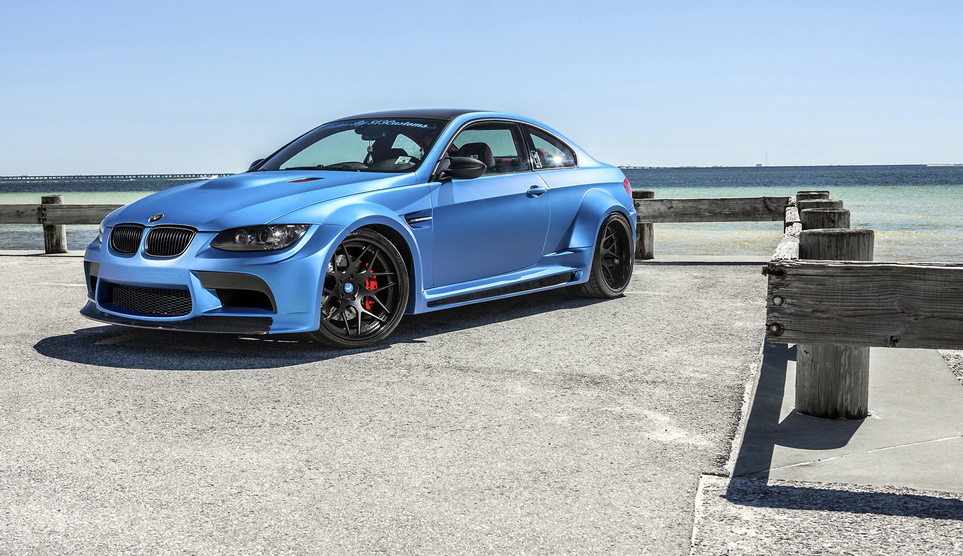 bmw m3 gts blue bmw sports car front