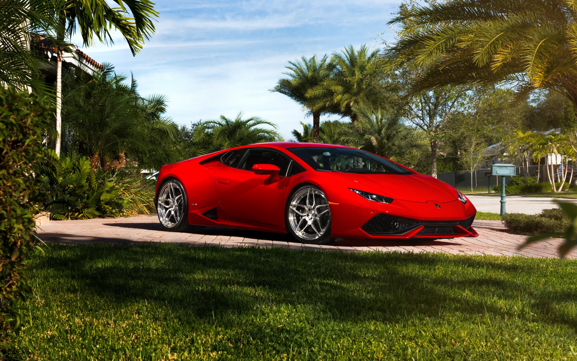 lamborghini huracan rosso hq sfondi