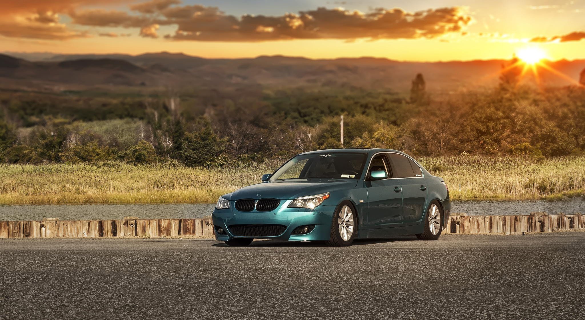 bmw e60 528i position vert tuning