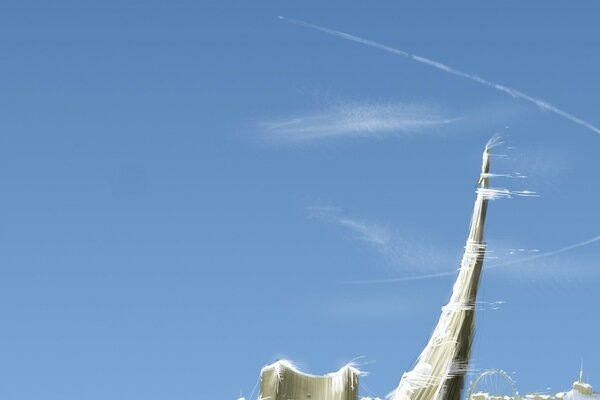 Photo d hiver avec le bâtiment