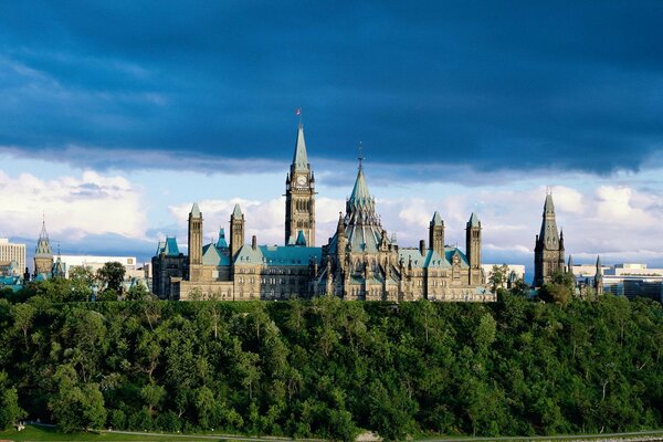 Oniario, Canada. sede del parlamento