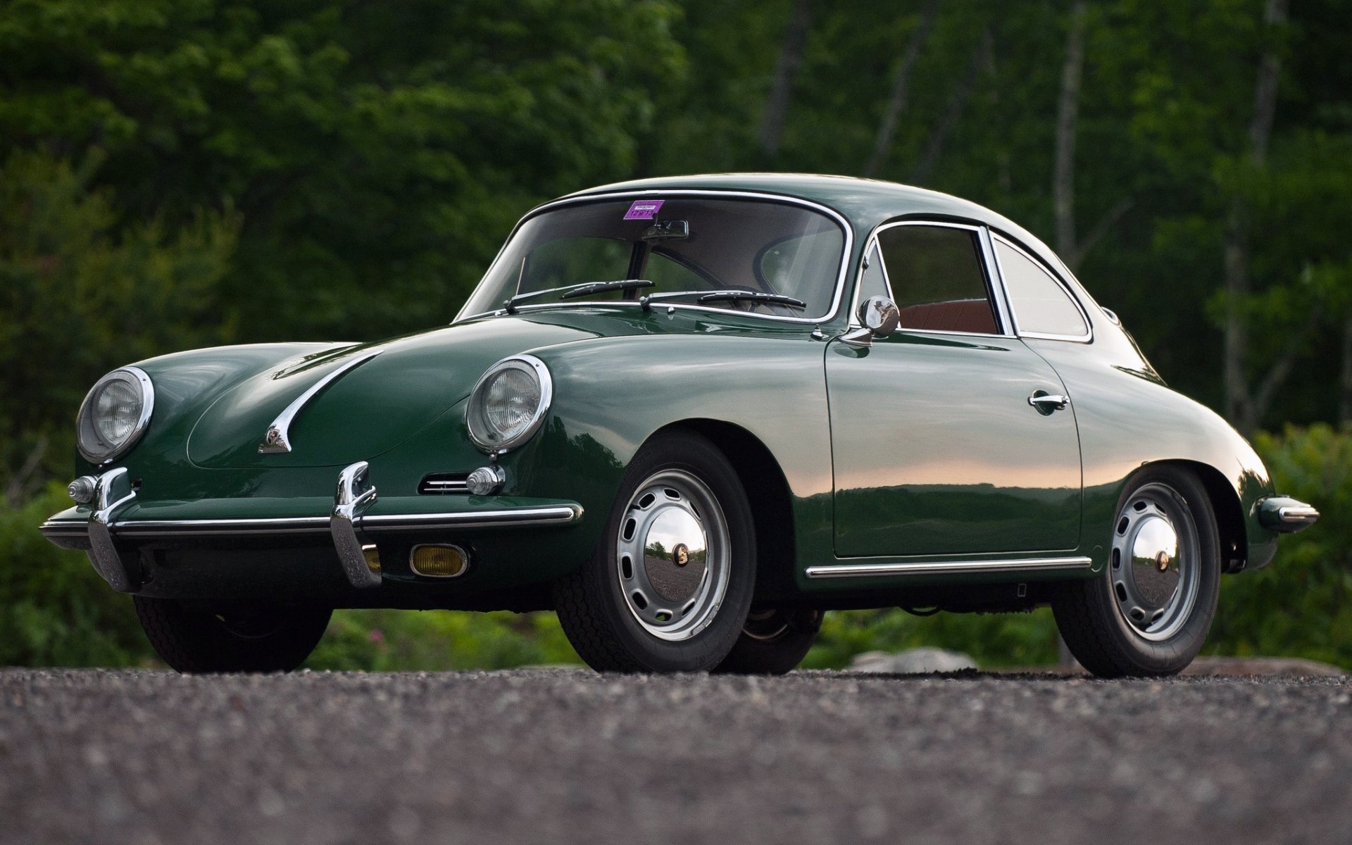 porsche 356c 1600 купе карманом 1964 порше классика передок красивая машина фон