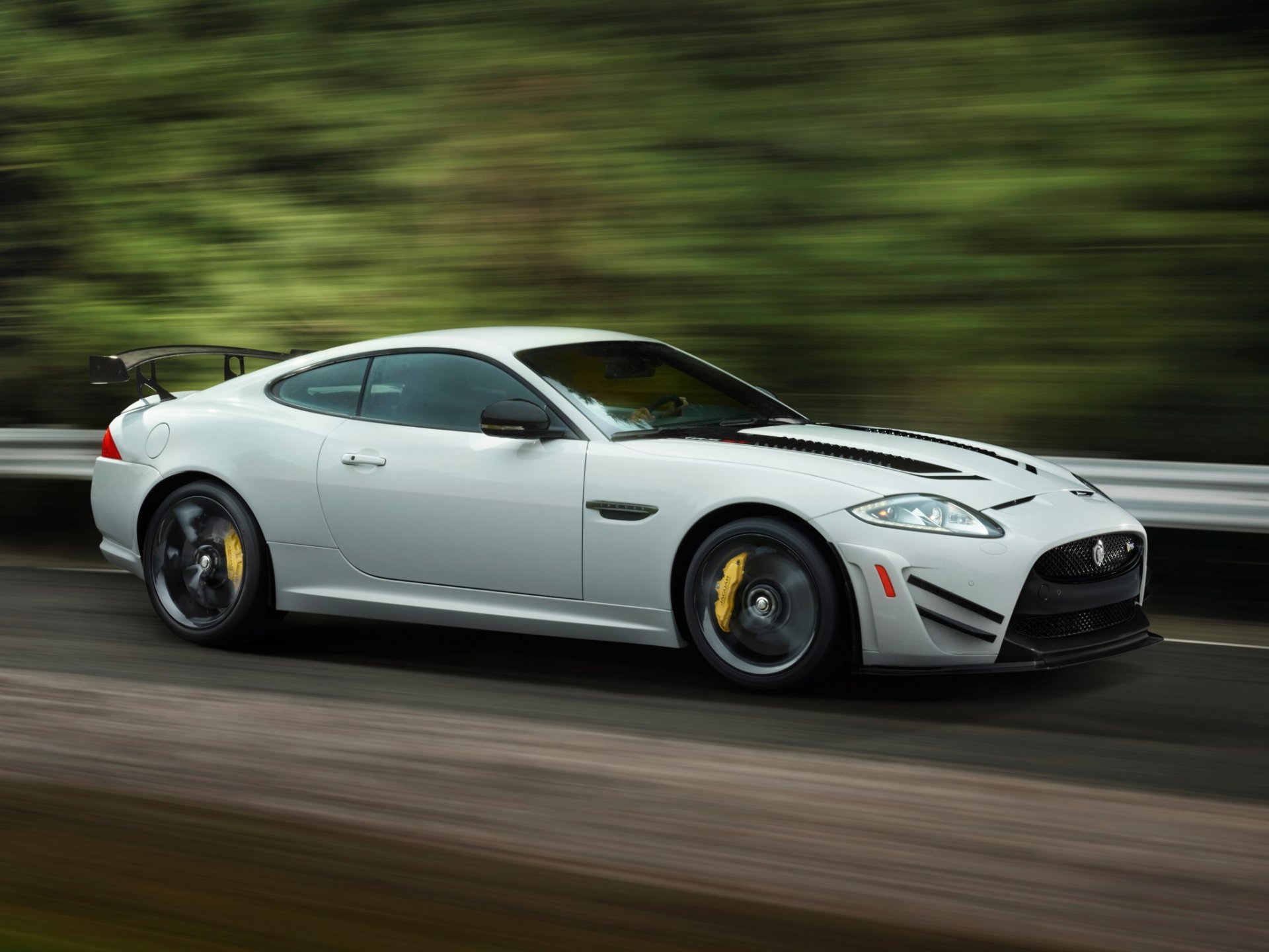 jaguar xkr-s gt auto geschwindigkeit straße