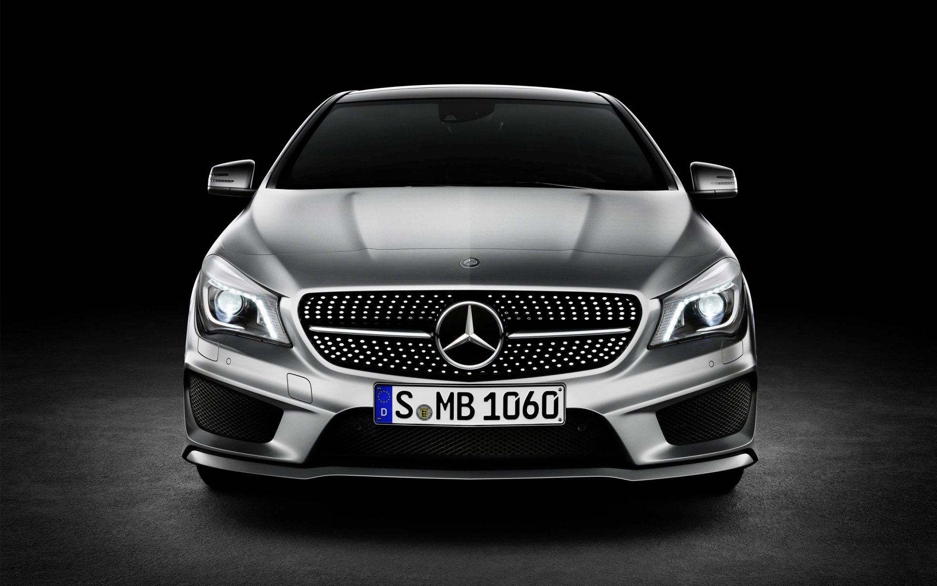 mercedes-benz cla class vehicles mercedes front logo hood grille