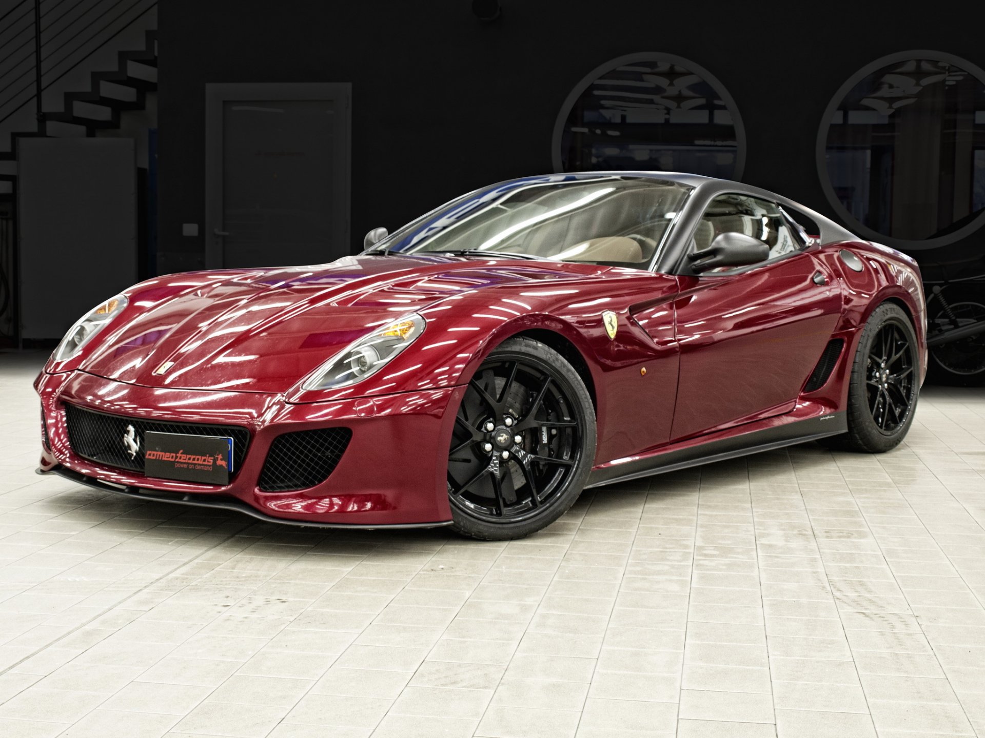 ferrari 599 gto deporte coche