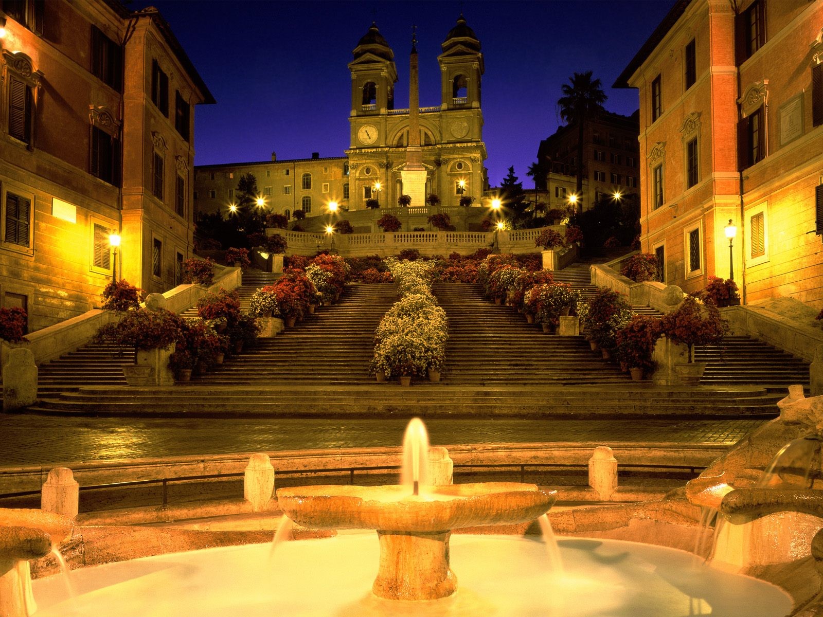 italie rome escalier église