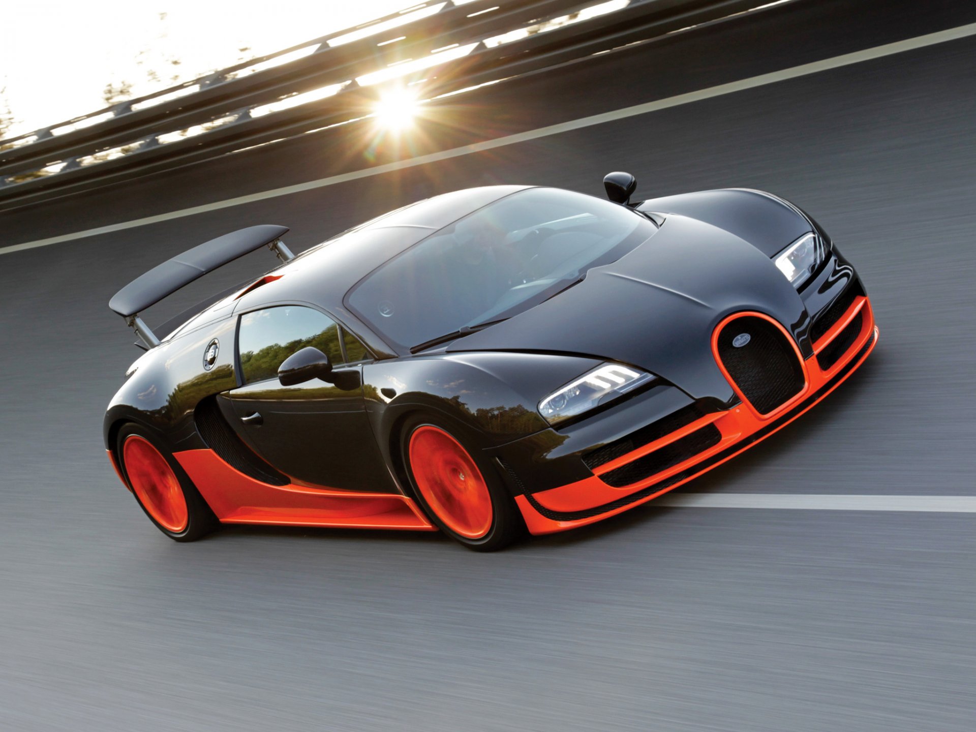 bugatti veyron 16.4 super sport super sport pista sole bugatti