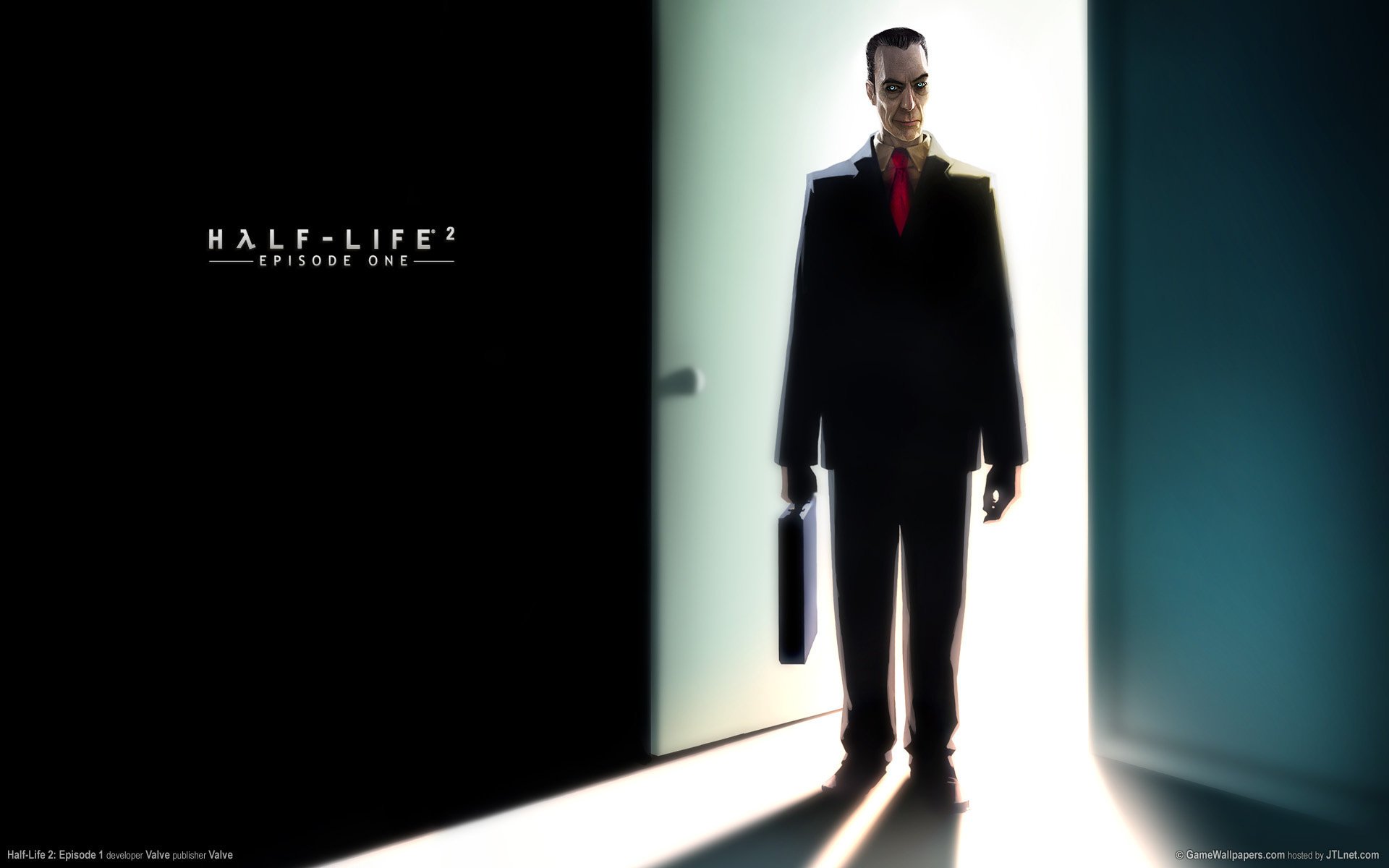 half-life 2 episode one g-man half-life 2 light the door men