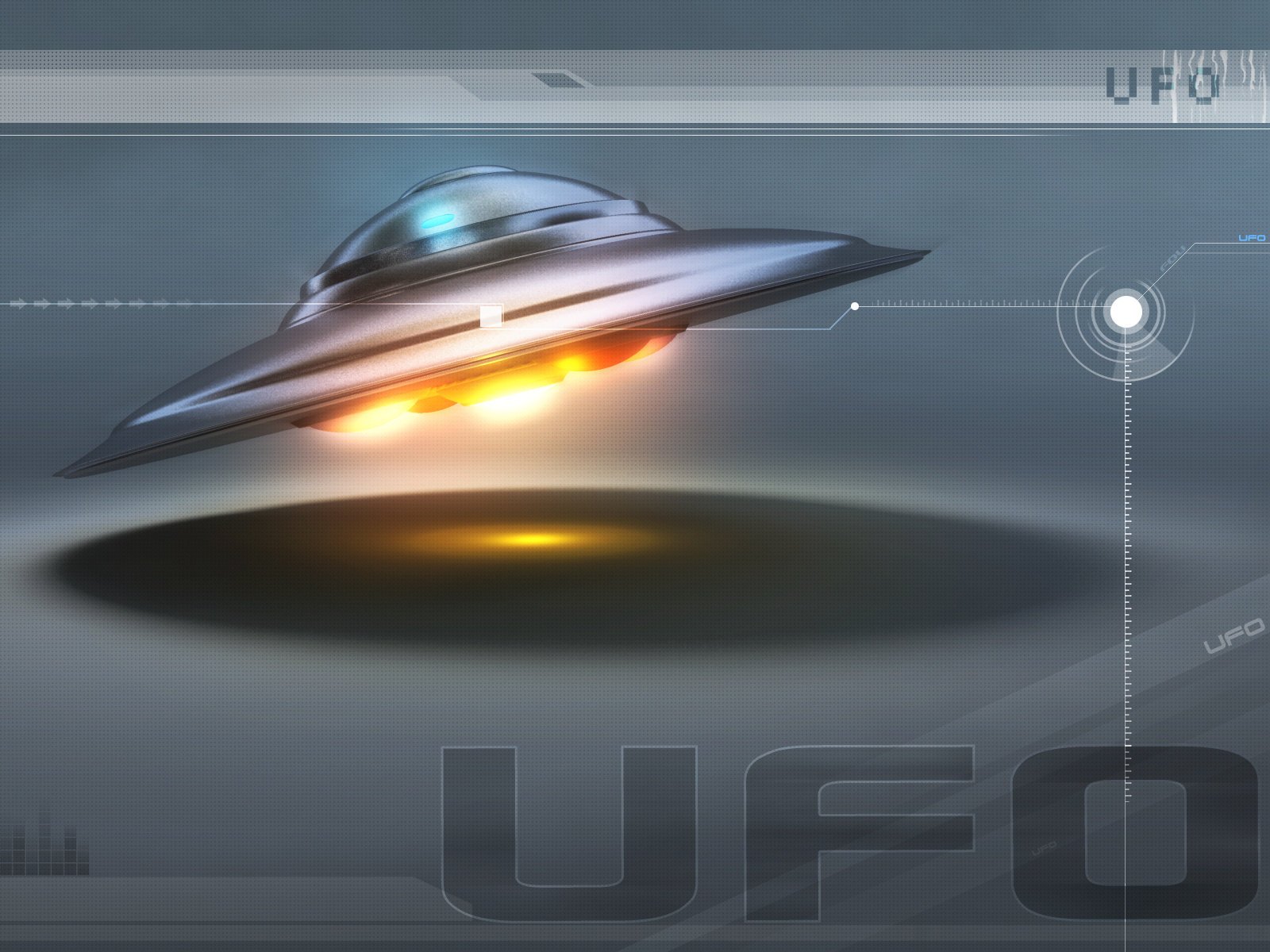 ufo ovni extraterrestres nave espacial gris fondo gris fuego luz objetivo ficción