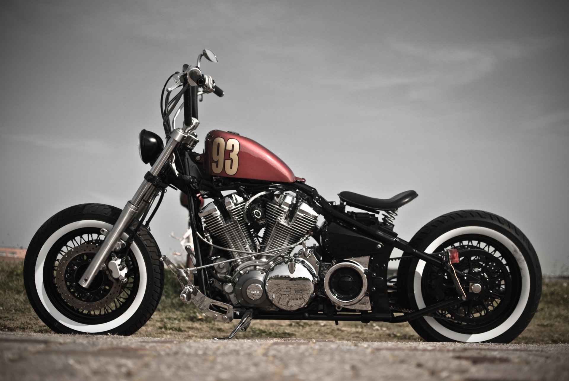 xv1600 bobber moto dirt bike design