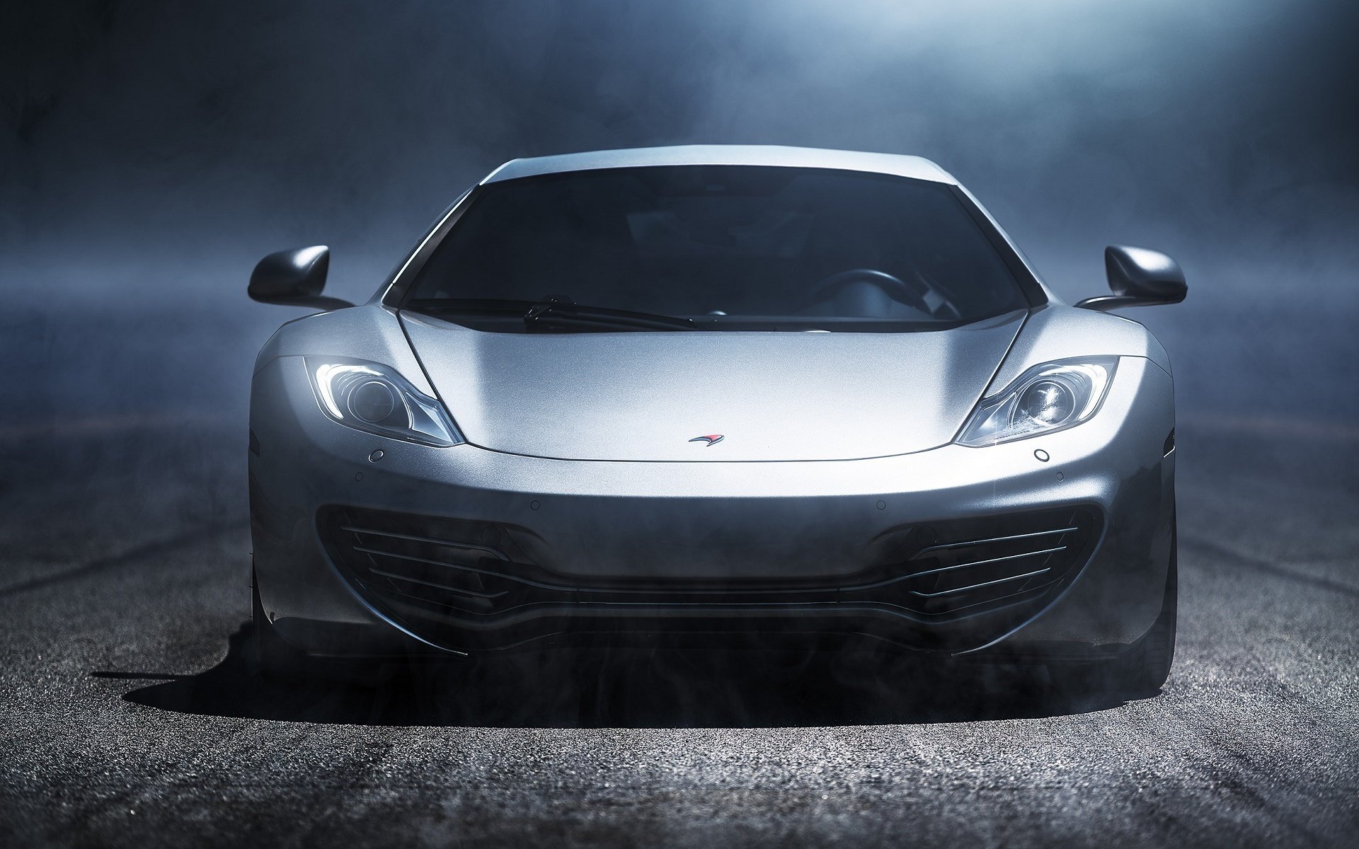 mclaren mp4-12c superdeportivo nigth luz noche luz faro niebla mclaren