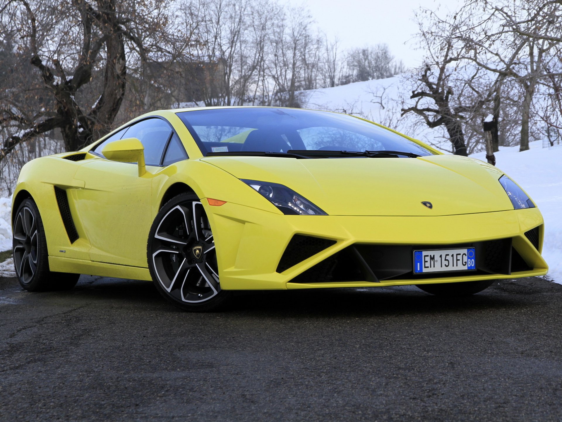 lamborghini gallardo lp560-4 front auto supercar