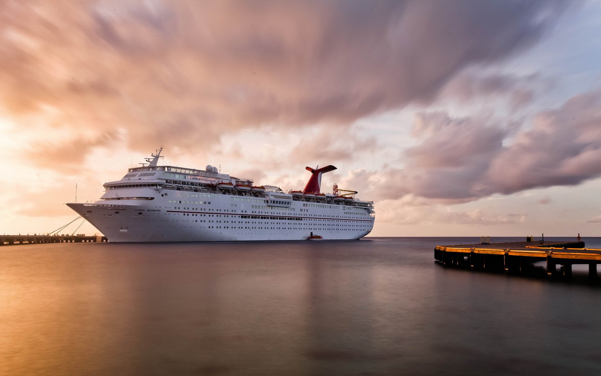 schiff meer sonnenuntergang