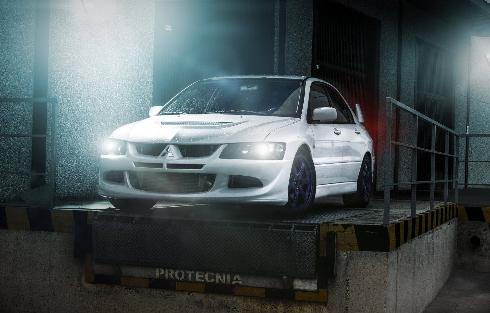 mitsubishi evo ix bianco mitsubishi evoluzione