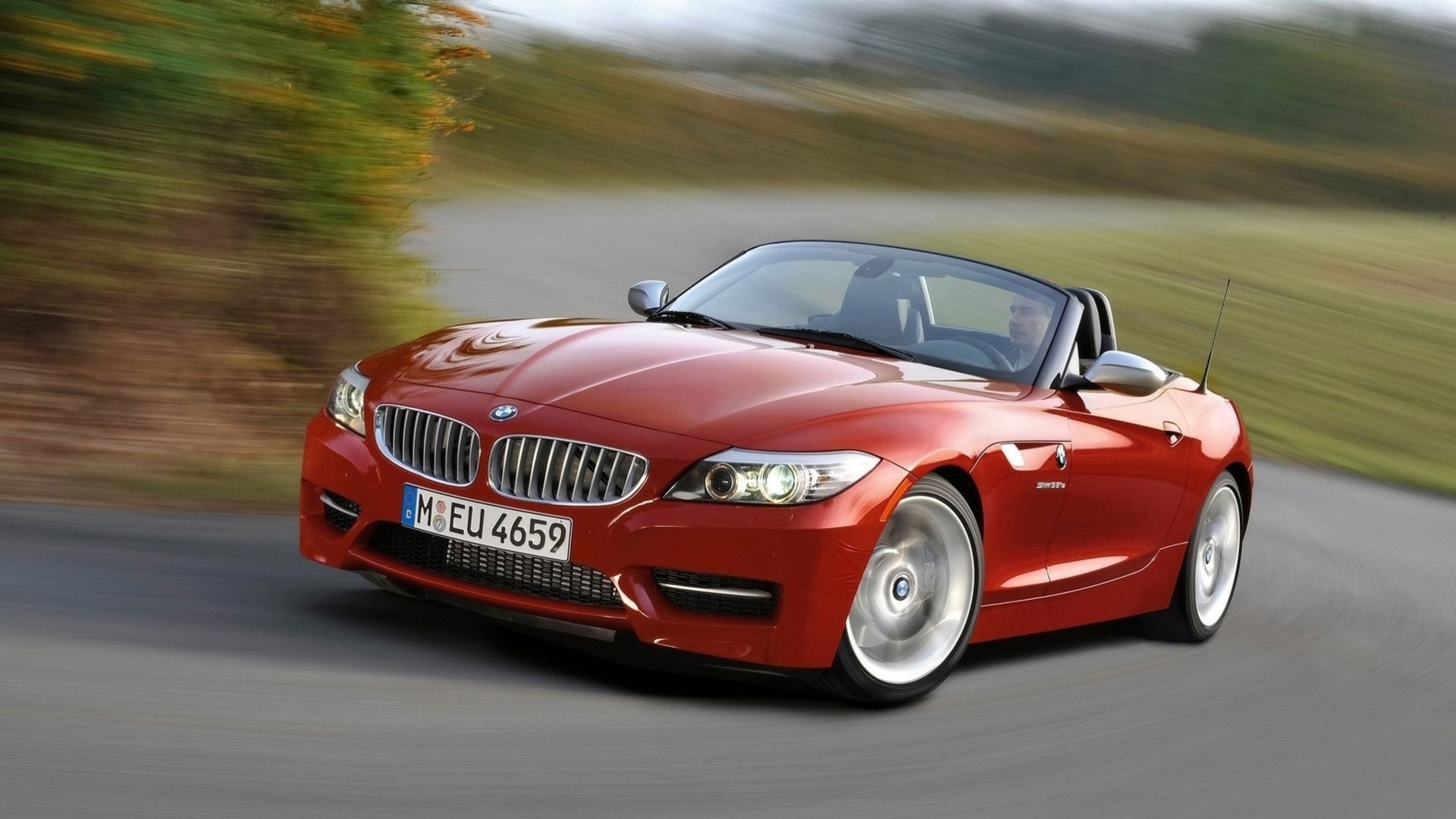 bmw bmw z4 coupé cabrio rot