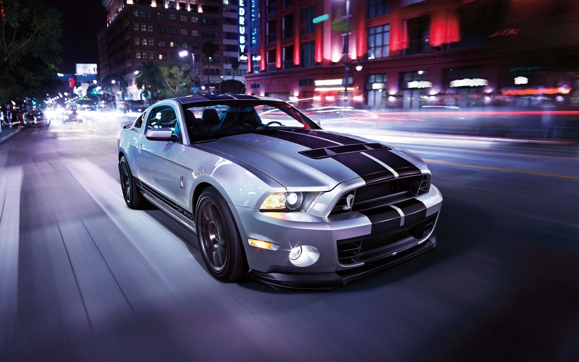 mustang ford mustang noche shelby ciudad