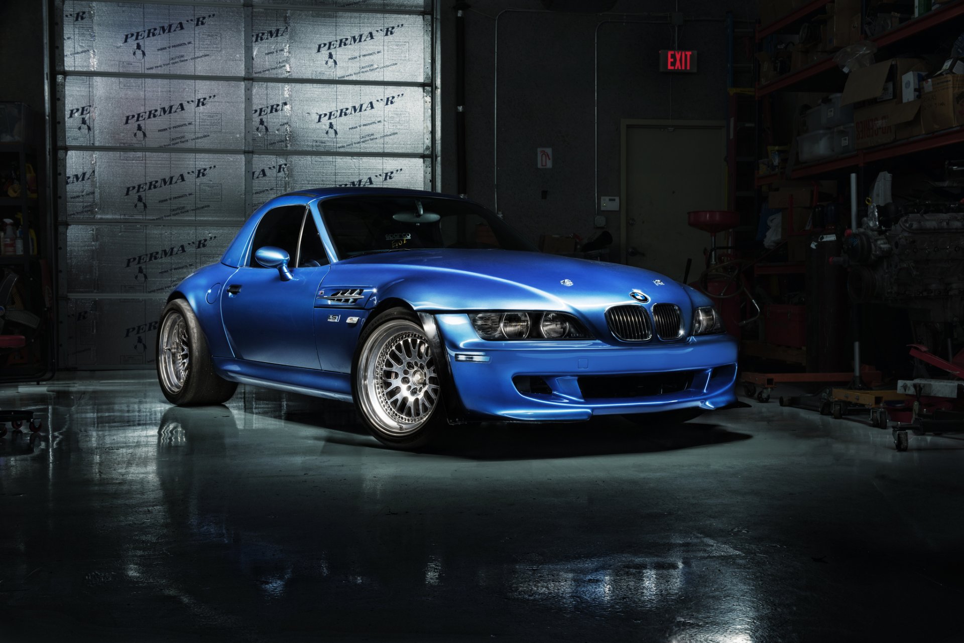 bmw z3 m azul bmw azul frente