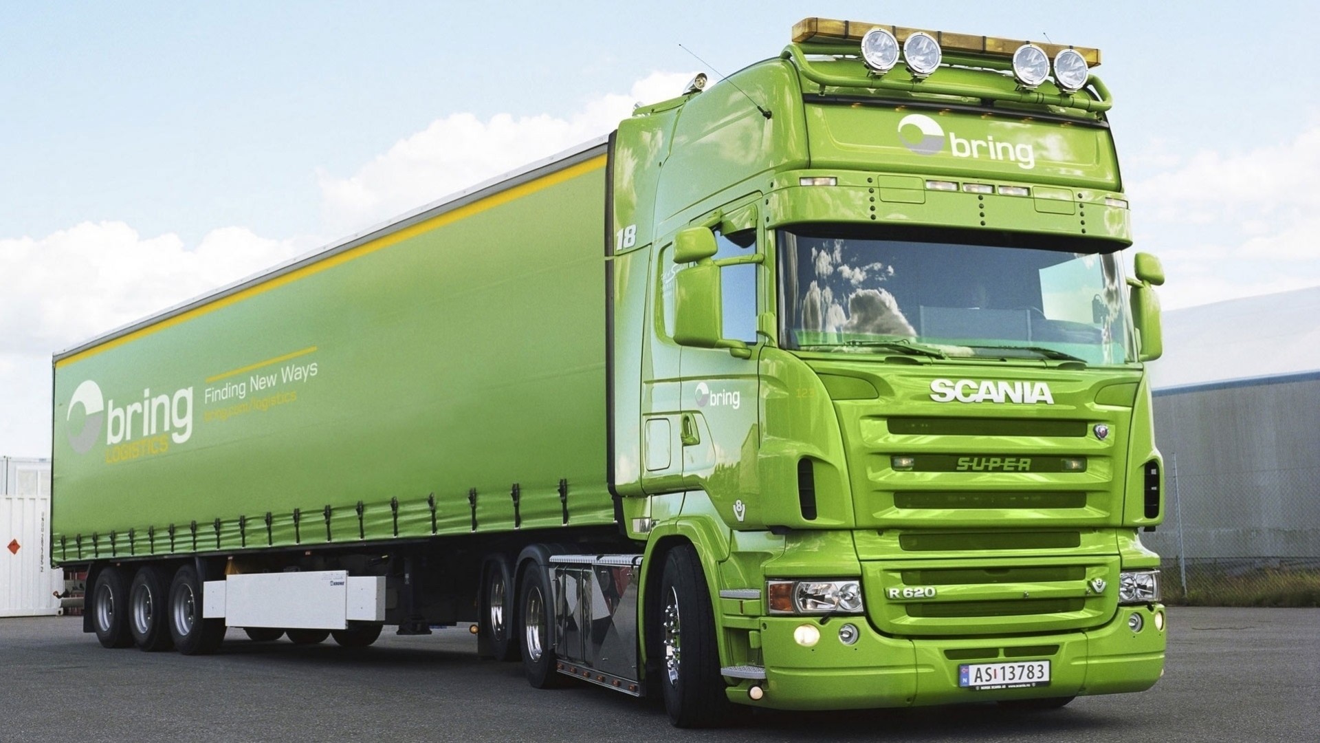 грузовик скания трактора фура scania